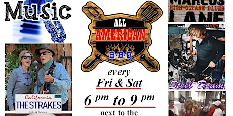 Fri Free Live Music @ All American BBQ Voted BEST Ribs & Tri-Tip in Valley tickets
