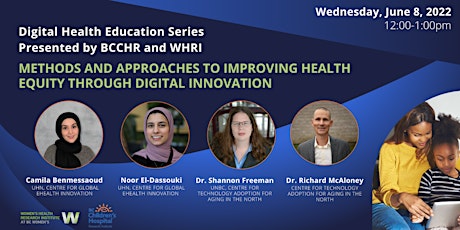 Methods & Approaches to Improving Health Equity through Digital Innovation Tickets