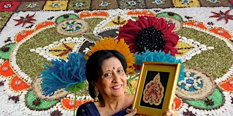Brighten Up Brandwood:  Family-friendly Rangoli and yarn flower workshop tickets