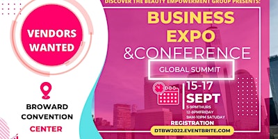 9th Annual  Discover The Beauty within  "Business Expo and Conference" 2022