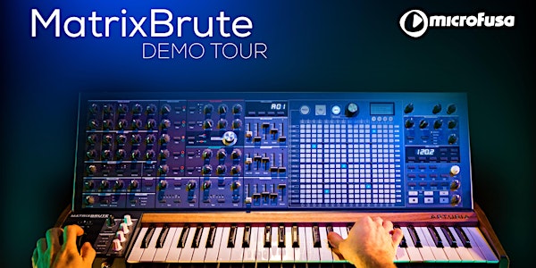MatrixBrute Demo Tour en Escuela MicroFusa Barcelona