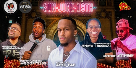 JUNETEENTH FATHER'S DAY COMEDY SLAM tickets