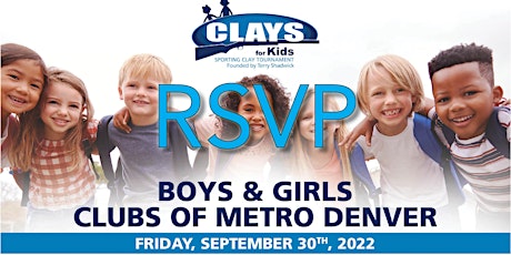 Clays for Kids 2022 Denver RSVP