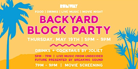 Backyard Block Party tickets