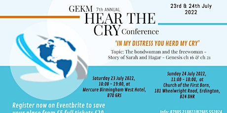 Gospel Express - Annual  Hear the Cry Conference