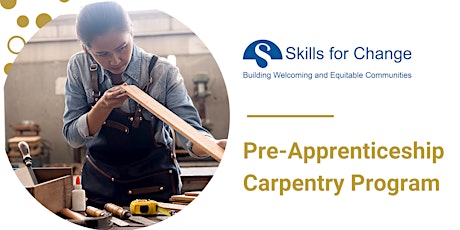 Info-session: Carpentry Pre-Apprenticeship Program tickets