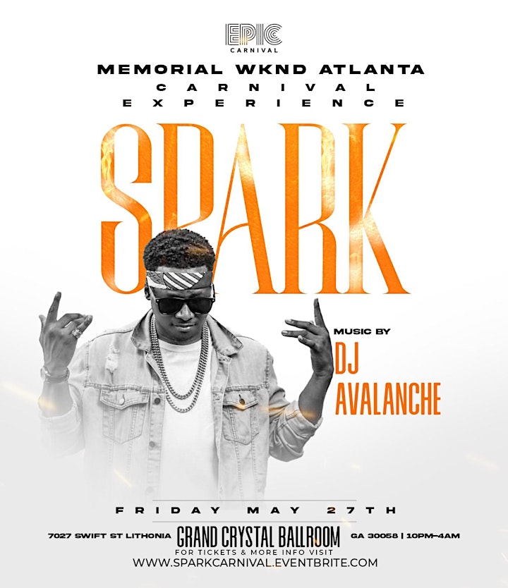 "SPARK" | THE ULTIMATE ATLANTA CARNIVAL EXPERIENCE W/ 1 HR OPEN BAR image