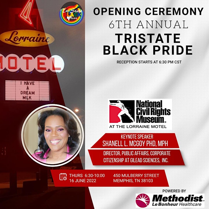 2022 TRISTATE BLACK PRIDE OPENING CEREMONY @ THE CIVIL RIGHTS MUSEUM image