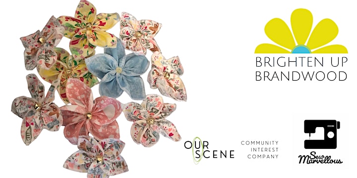 Brighten Up Brandwood:  sewing marvellous flowers (by hand) workshop image