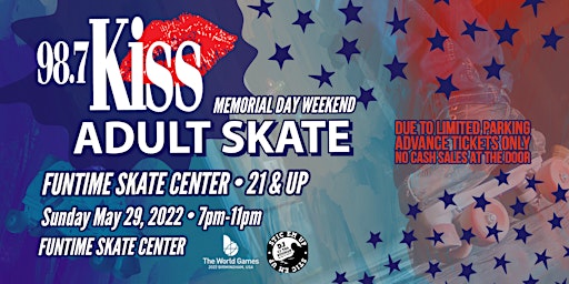 Memorial Day Weekend Adult Skate Night