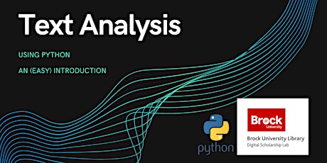 Text Analysis with Python tickets