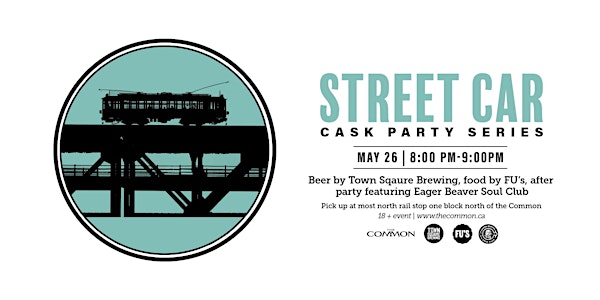 Town Square Brewing Hosts the Street car - Cask Beer launch May 26th - 8pm