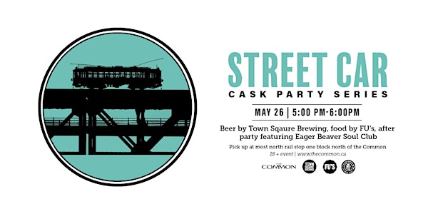 Town Square Brewing Hosts the Street car - Cask Beer launch May 26th - 5pm