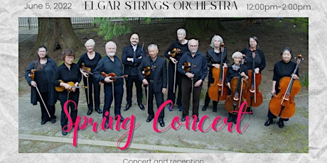 Elgar Orchestra Spring Concert tickets