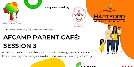 AFCAMP Parent Café: Session 3 tickets