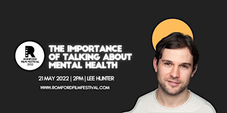 Lee Hunter - The Importance Of Talking About Mental Health. tickets