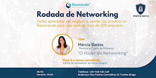 Rodada De Negócios + Palestra: O Poder do Networking