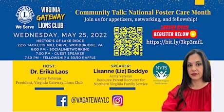 Community Talk: National Foster Care Month tickets