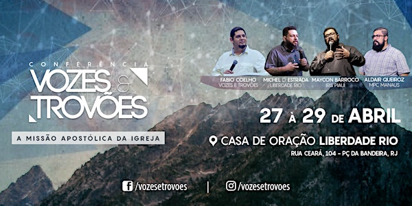 Conferência Vozes e Trovões - RIO