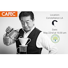 Sunday Coffee Ceremony and Pour-Over Class taught by Cafec Master tickets