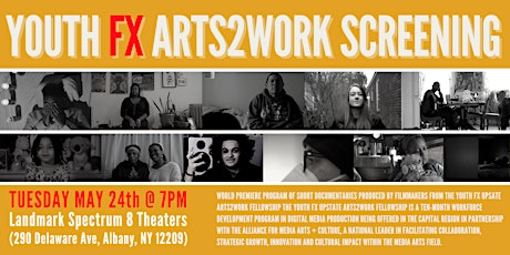 Youth FX Arts2Work Screening tickets