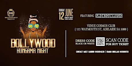 BOLLYWOOD HUNGAMA PARTY tickets