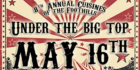 2017 Cuisines of the Foothills, Under the BIG Top primary image