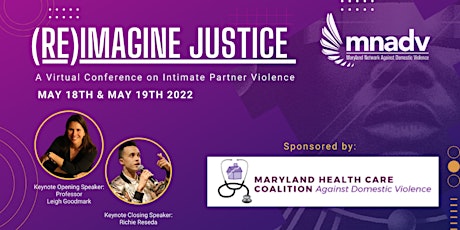 (Re)Imagine Justice! Biennial Conference on Intimate Partner Violence (IPV) primary image