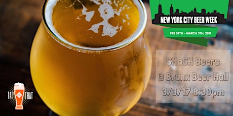 NYC Beer Week: Beer Lovers SMaSH Up primary image