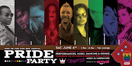 PRIDE PARTY @ 3 Stars Brewing Company tickets