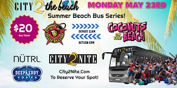 City2Nite Hospitality  May Beach Bus 2022