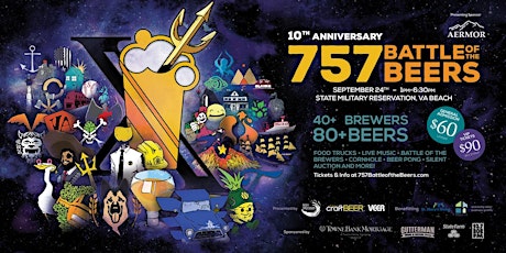 10th Annual 757 Battle of the Beers tickets