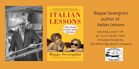 Beppe Severgnini , "Italian Lessons" Book Event with Erin Byrne tickets