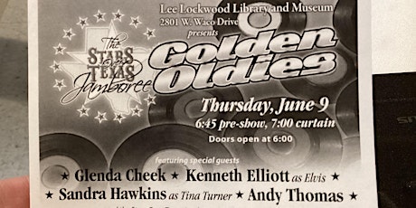 Stars Over Texas Jamboree - Golden Oldies tickets