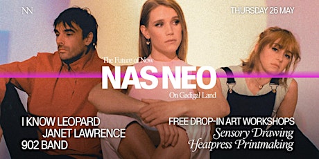 NAS NEO presents: I KNOW LEOPARD AND JANET LAWRENCE THURSDAY 26 MAY tickets