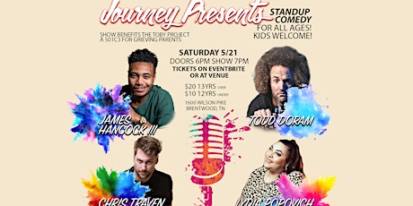 All Ages Comedy Show Featuring James Hancock III and Special Guests tickets