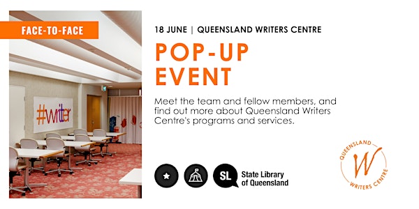 Queensland Writers Centre Pop-Up Event