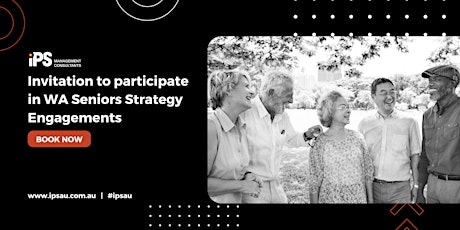 Virtual focus groups - Seniors Strategy Consultations tickets