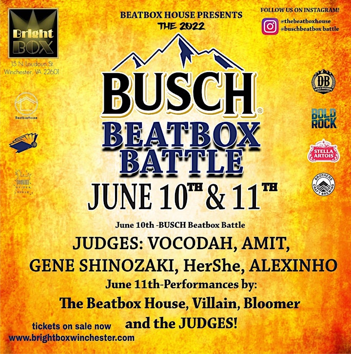 Busch Beatbox Battle [JUNE 10 and 11] image