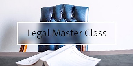 CPN Legal Masterclass with Stewart Maiden QC and Adam Segal tickets