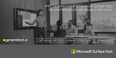 Microsoft Surface Hub launch event - CANBERRA primary image