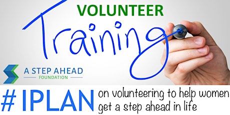 A Step Ahead Foundation Volunteer Training tickets