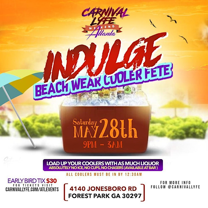 INDULGE BEACH WEAR COOLER FETE EDITION image