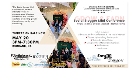 Social Blogger Mini Conference: GROW & EARN tickets
