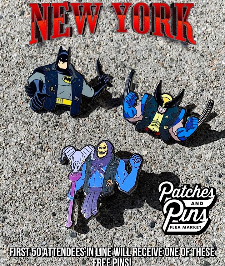 Patches & Pins Expo NEW YORK CITY Feat: Cap Con image