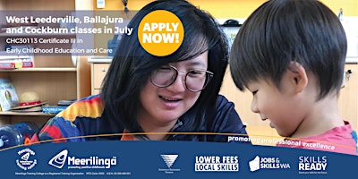 Early Childhood Certificate III in Ballajura July Information Session