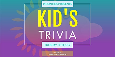 Kid's Trivia - Mounties tickets