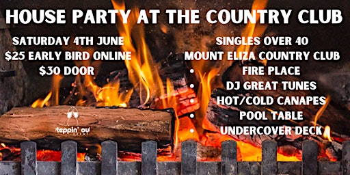 Single Over 40 House Party at the Country Club Mornington Peninsula DJ Game