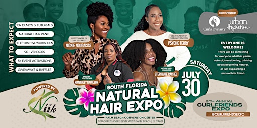 Curlfriends Natural Hair Expo [9th Annual] Powered by Niik Products