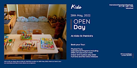 Kido St. Patricks Nursery and Preschool Open Day tickets